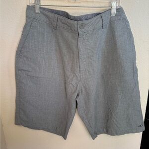 O'Neill Men's Charcoal Flat Front Shorts